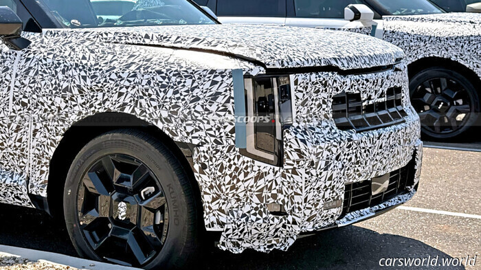 Kia Enhances Its Large SUV with Fresh Hybrid Power and Robust Appearance | Carscoops